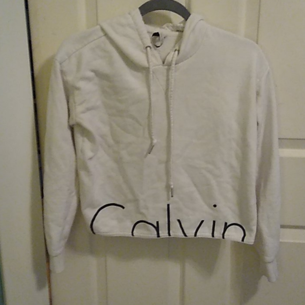 Calvin Klein crop hoodie